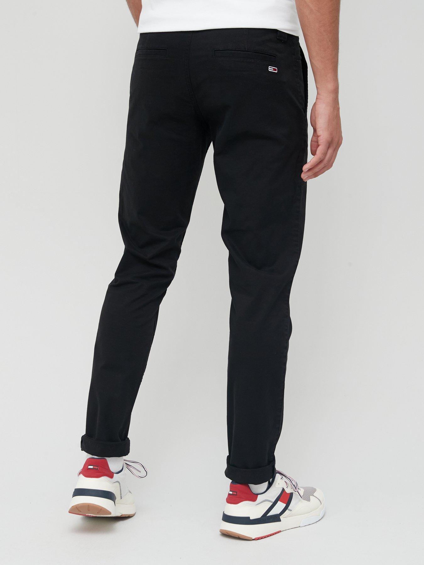 Image 2 of 4 of Tommy Jeans Scanton Slim Fit Chinos - Black