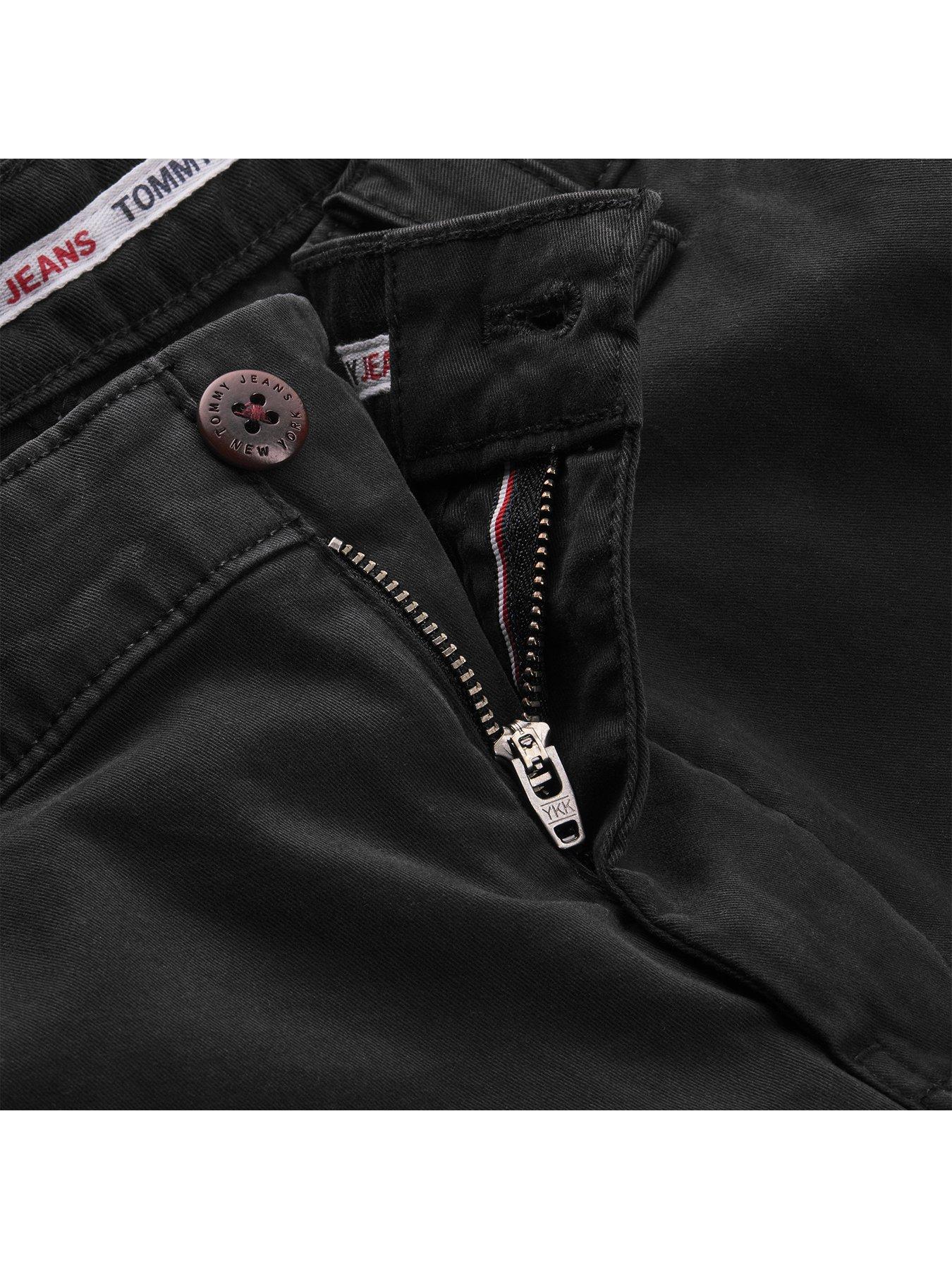 Image 4 of 4 of Tommy Jeans Scanton Slim Fit Chinos - Black