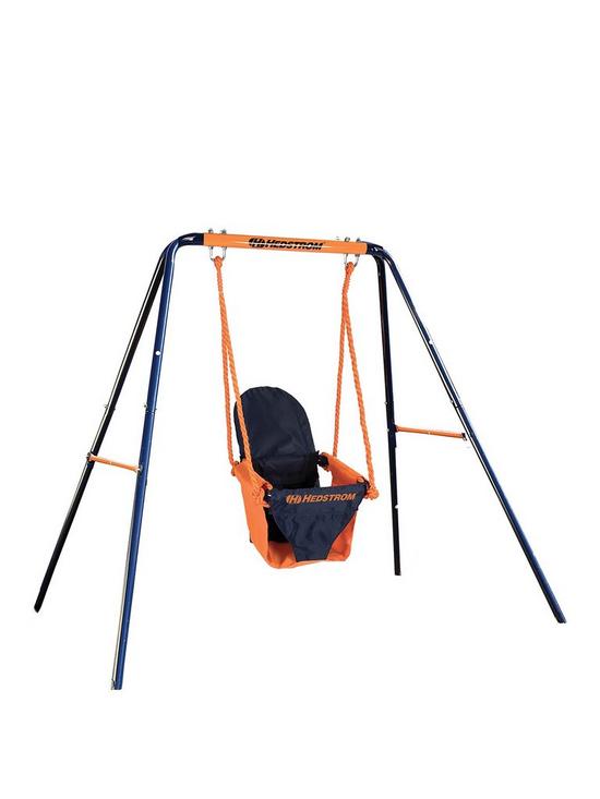 front image of hedstrom-folding-toddler-swing