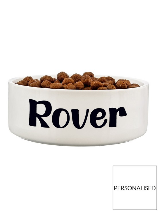 stillFront image of the-personalised-memento-company-large-personalisednbsppet-bowl