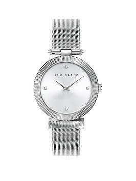 ted-baker-ted-baker-silver-dial-stainless-steel-mesh-strap-ladies-watch