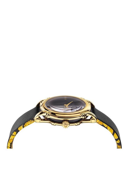 stillFront image of versace-versace-pin-black-dial-black-strap-watch