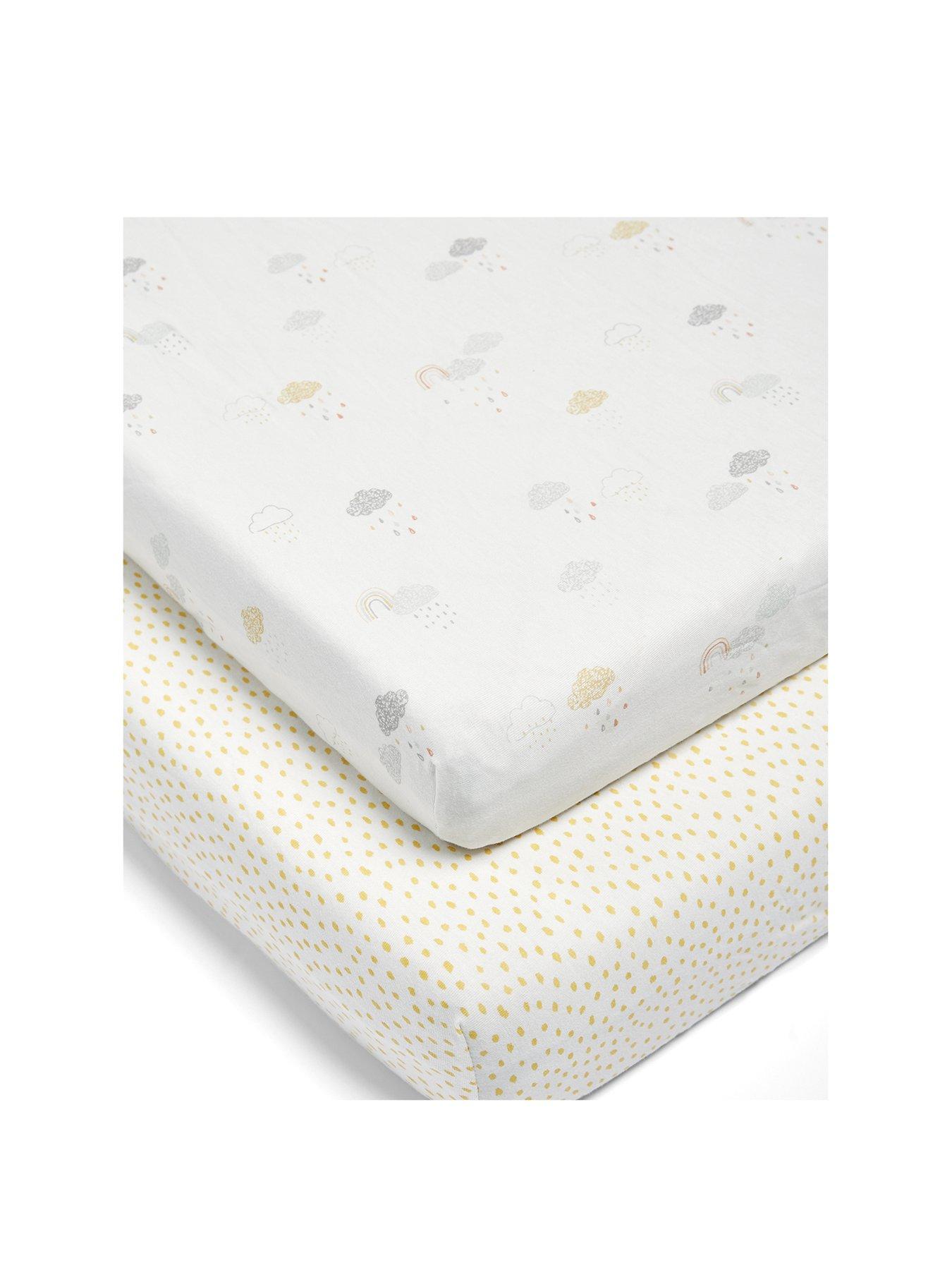 cot bed mattress fitted sheets