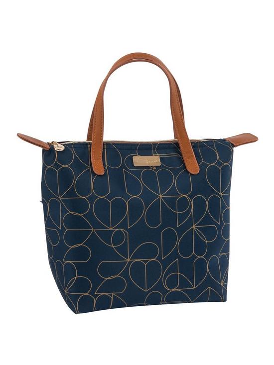 front image of beau-elliot-7-litre-luxury-lunch-tote-navy