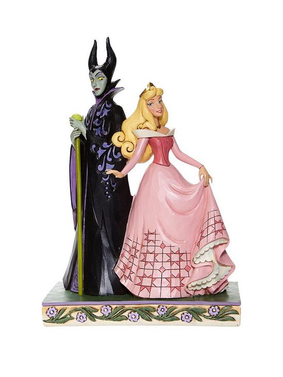 front image of disney-traditions-aurora-maleficent-figurine-sorcery-and-serentiy