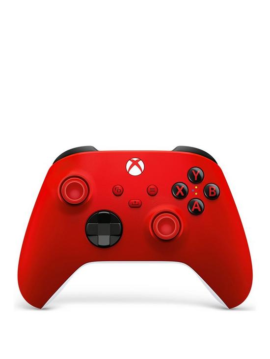 front image of xbox-series-x-wireless-controller--nbsppulse-red
