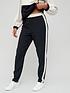  image of v-by-very-woven-colour-block-side-jogger-black