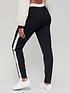 image of v-by-very-woven-colour-block-side-jogger-black