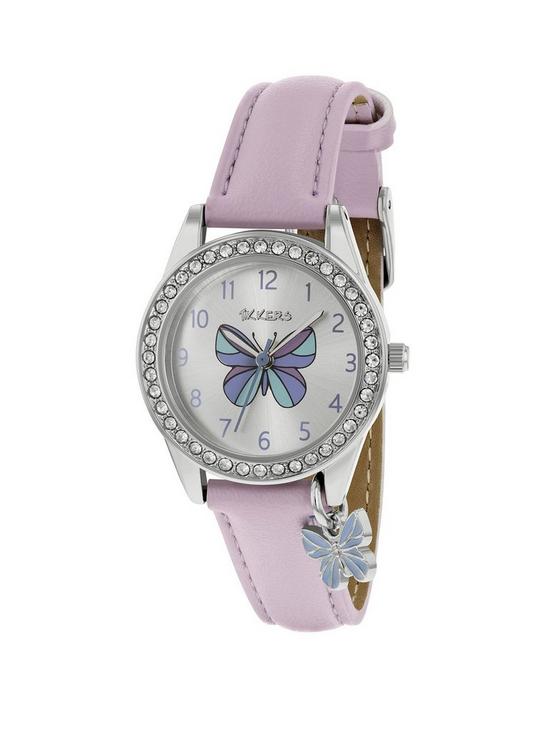 stillFront image of tikkers-butterfly-dial-butterfly-charm-strap-watch