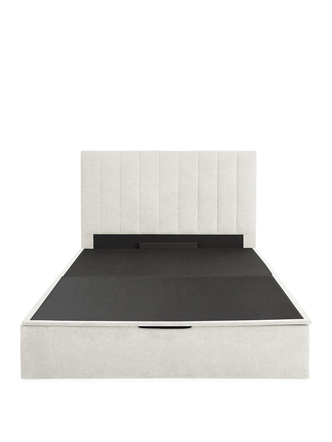  image of very-home-nova-end-lift-storage-ottoman-up-bed-with-mattress-options-buy-amp-save