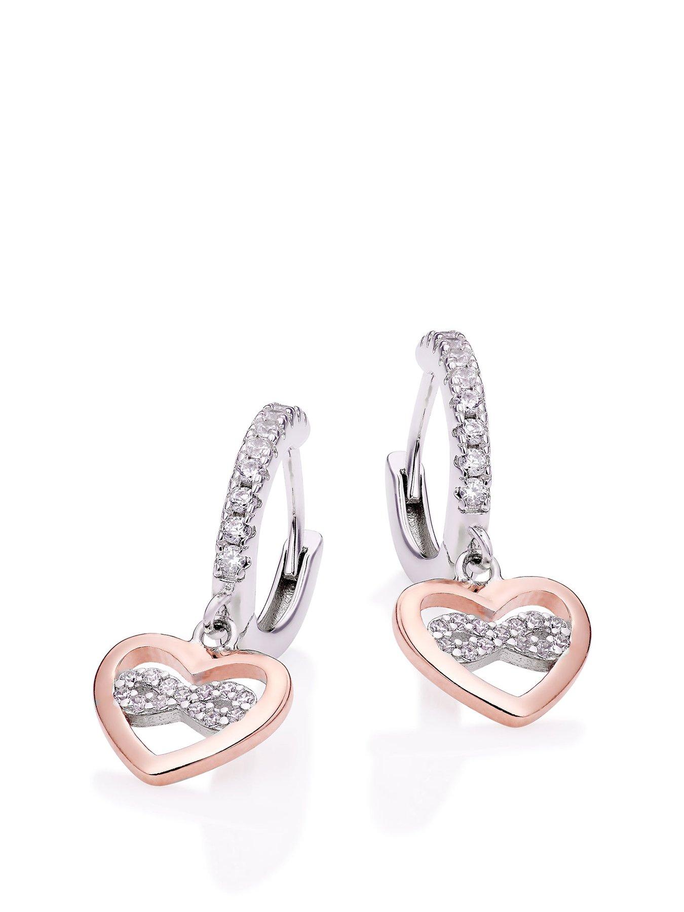 Beaverbrooks silver on sale hoop earrings