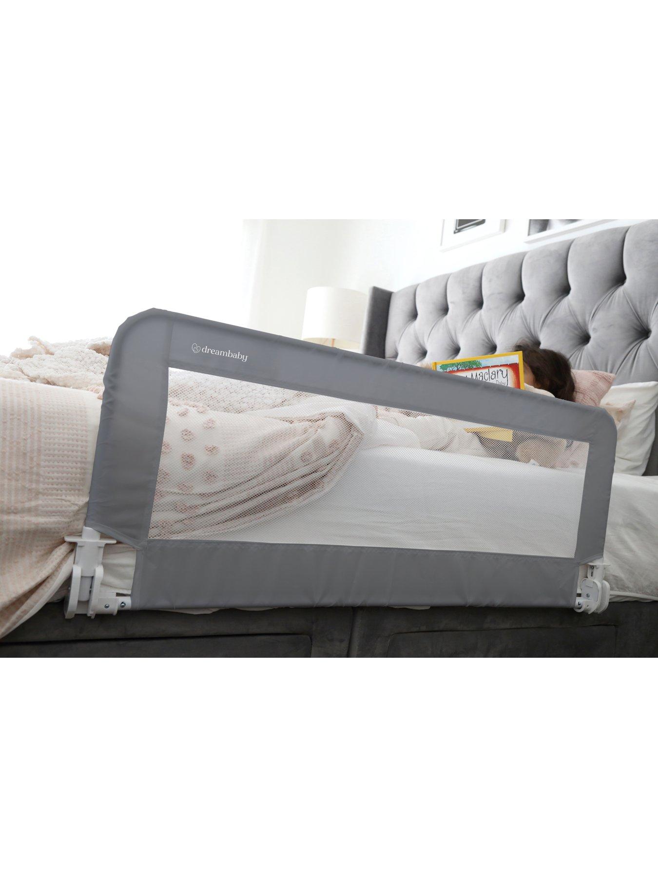 Dreambaby Prague Bedrail 110cm Wide x 45.5cm High - Grey
