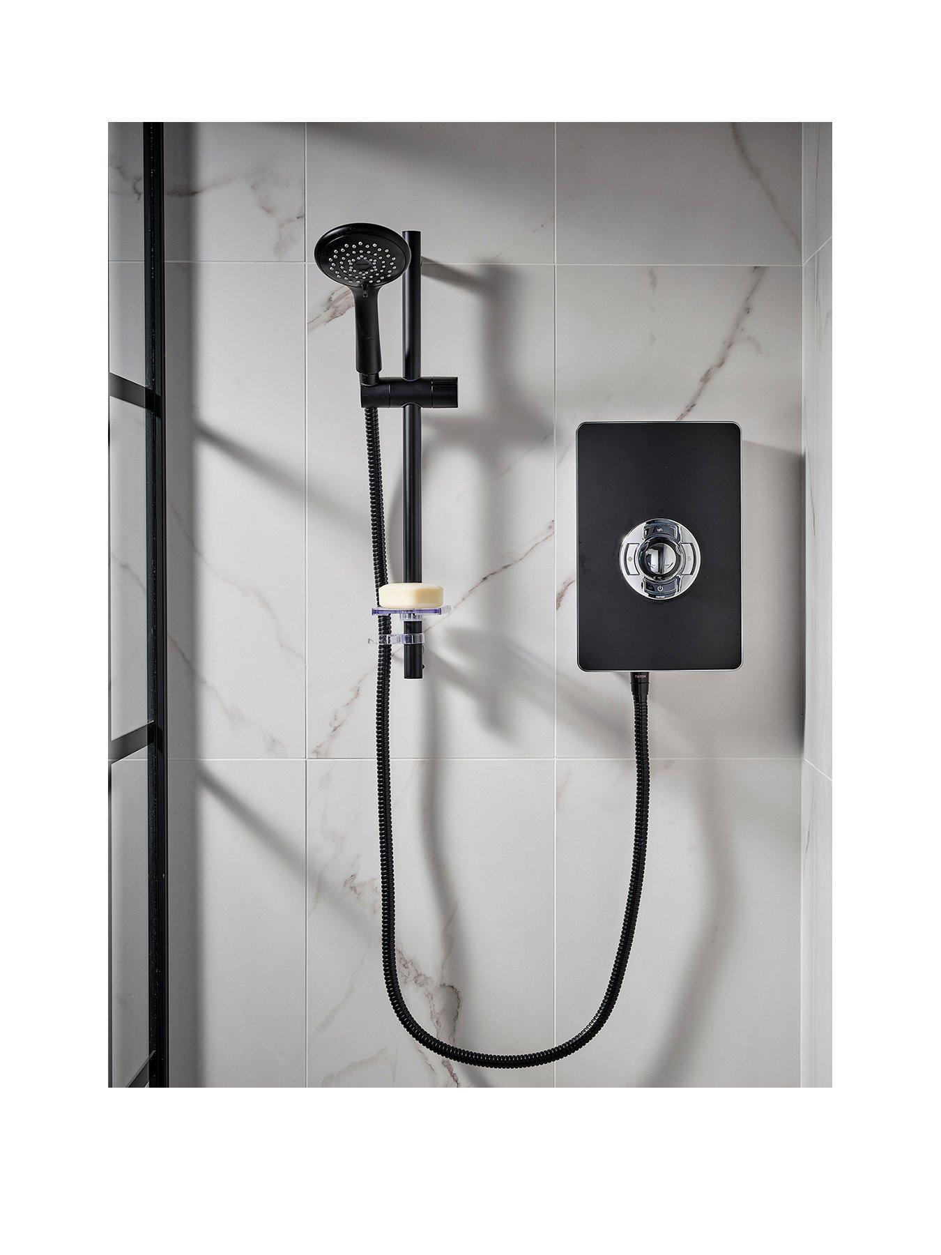 Triton Matte Black Electric Shower 9.5kw