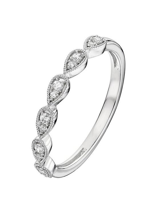 front image of love-diamond-9ct-white-gold-010ct-diamond-eternity-ring
