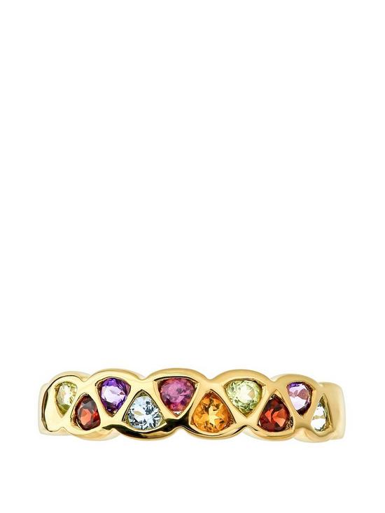 stillFront image of love-gem-9ct-yellow-gold-multi-gemstone-ring