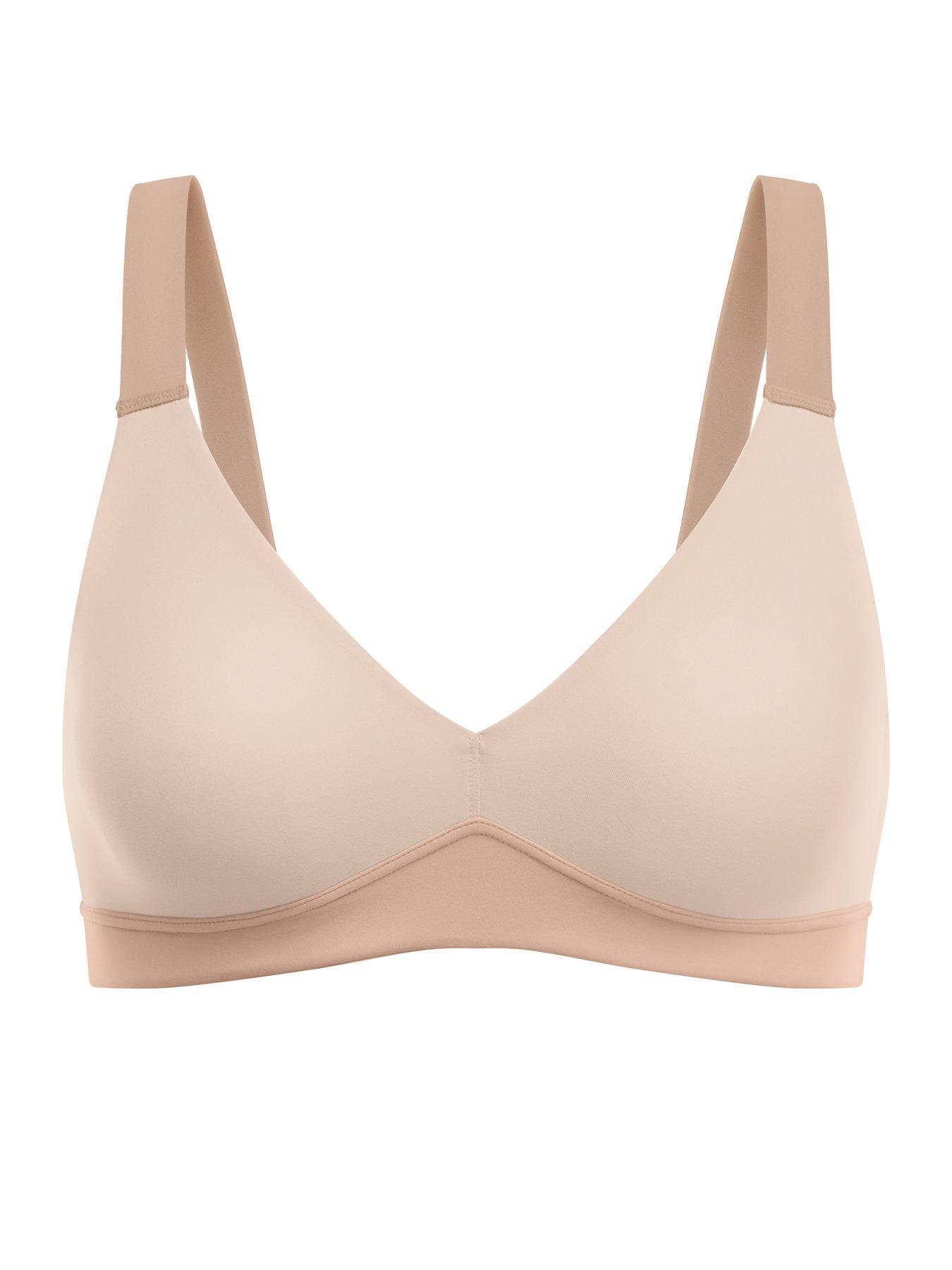  image of spanx-brallelujiah-unlined-bralette-soft-nude