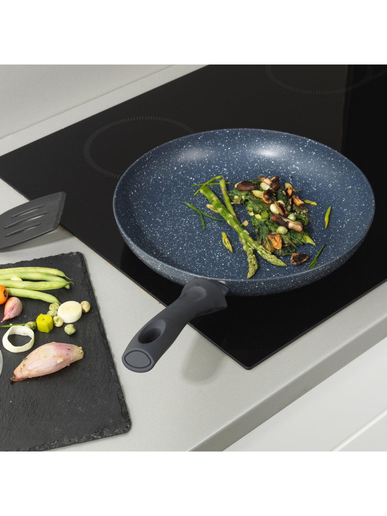 Image 2 of 6 of Russell Hobbs Blue Marble 24cm Non-stick Frying Pan