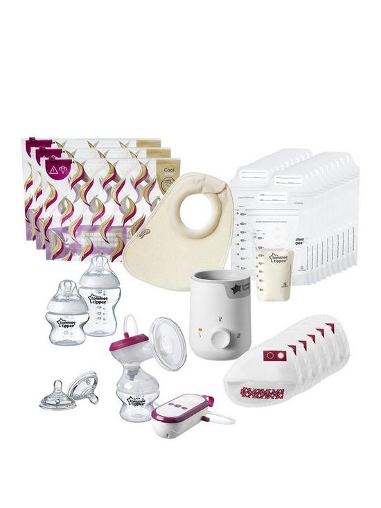 front image of tommee-tippee-complete-breastfeeding-kit