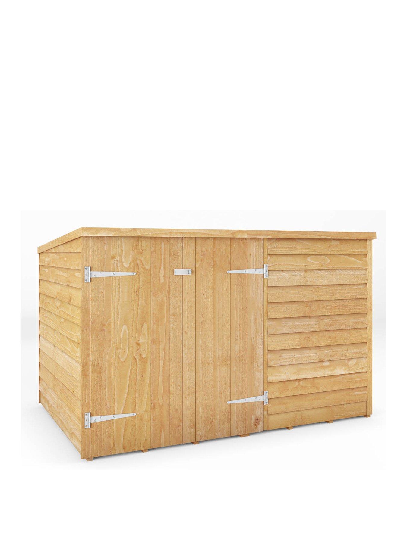  image of mercia-4-x-6ft-overlap-pent-bike-store