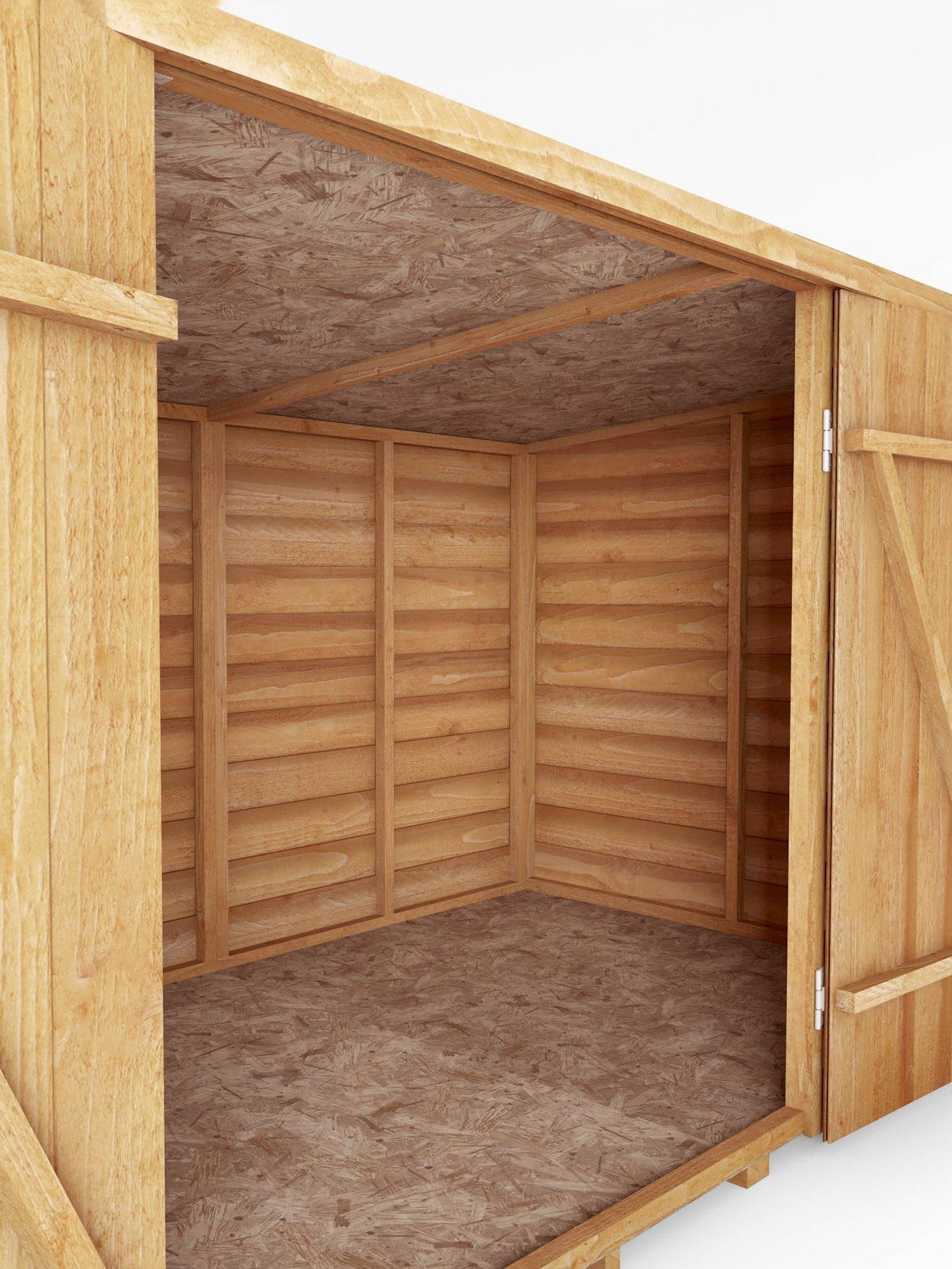  image of mercia-4-x-6ft-overlap-pent-bike-store