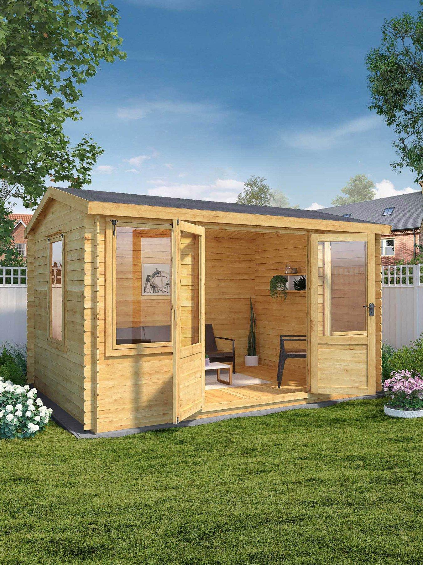 front image of mercia-4m-x-3m-reverse-apex-log-cabin-19mm-pefc-certified