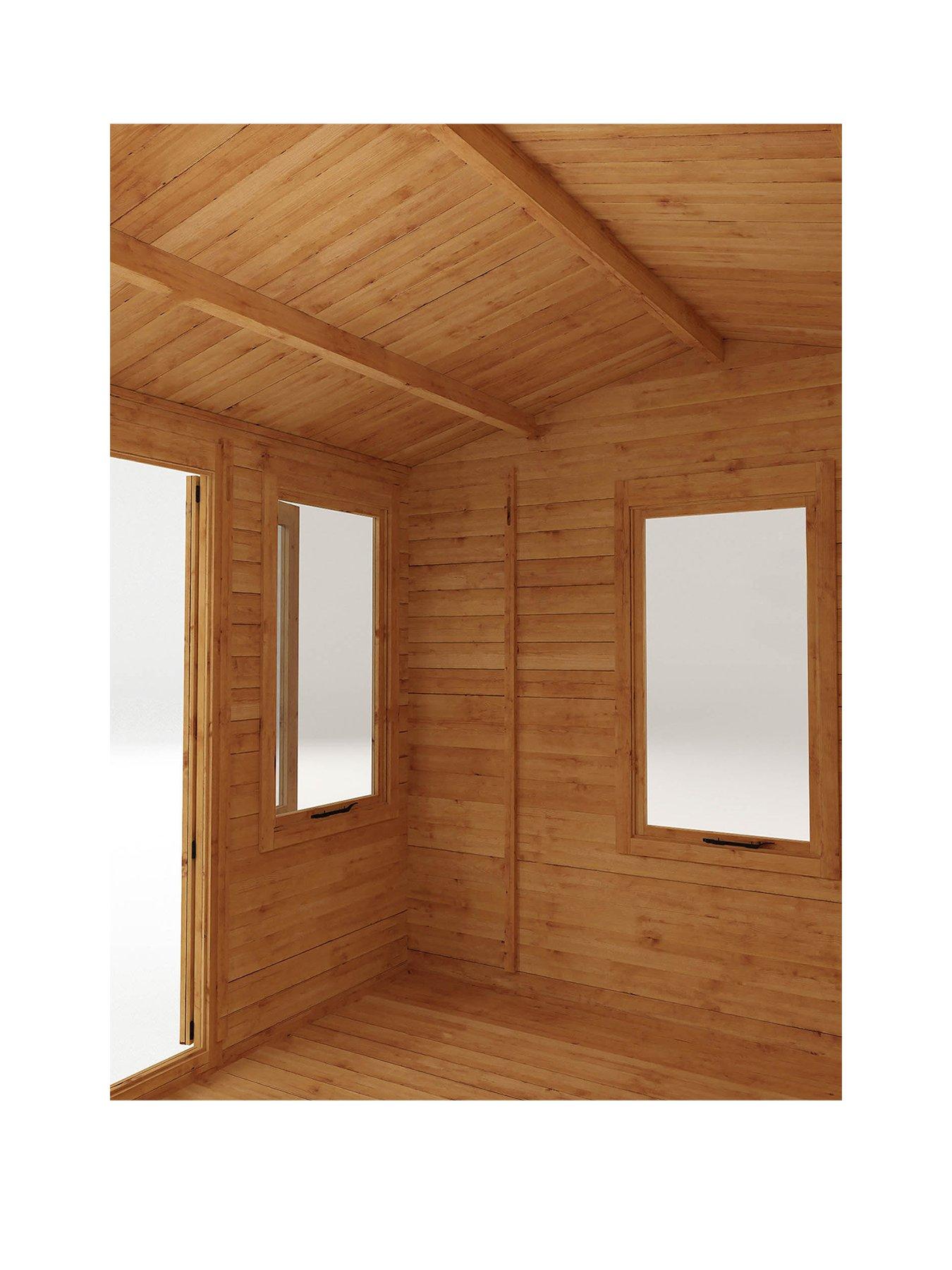  image of mercia-4m-x-3m-reverse-apex-log-cabin-19mm-pefc-certified