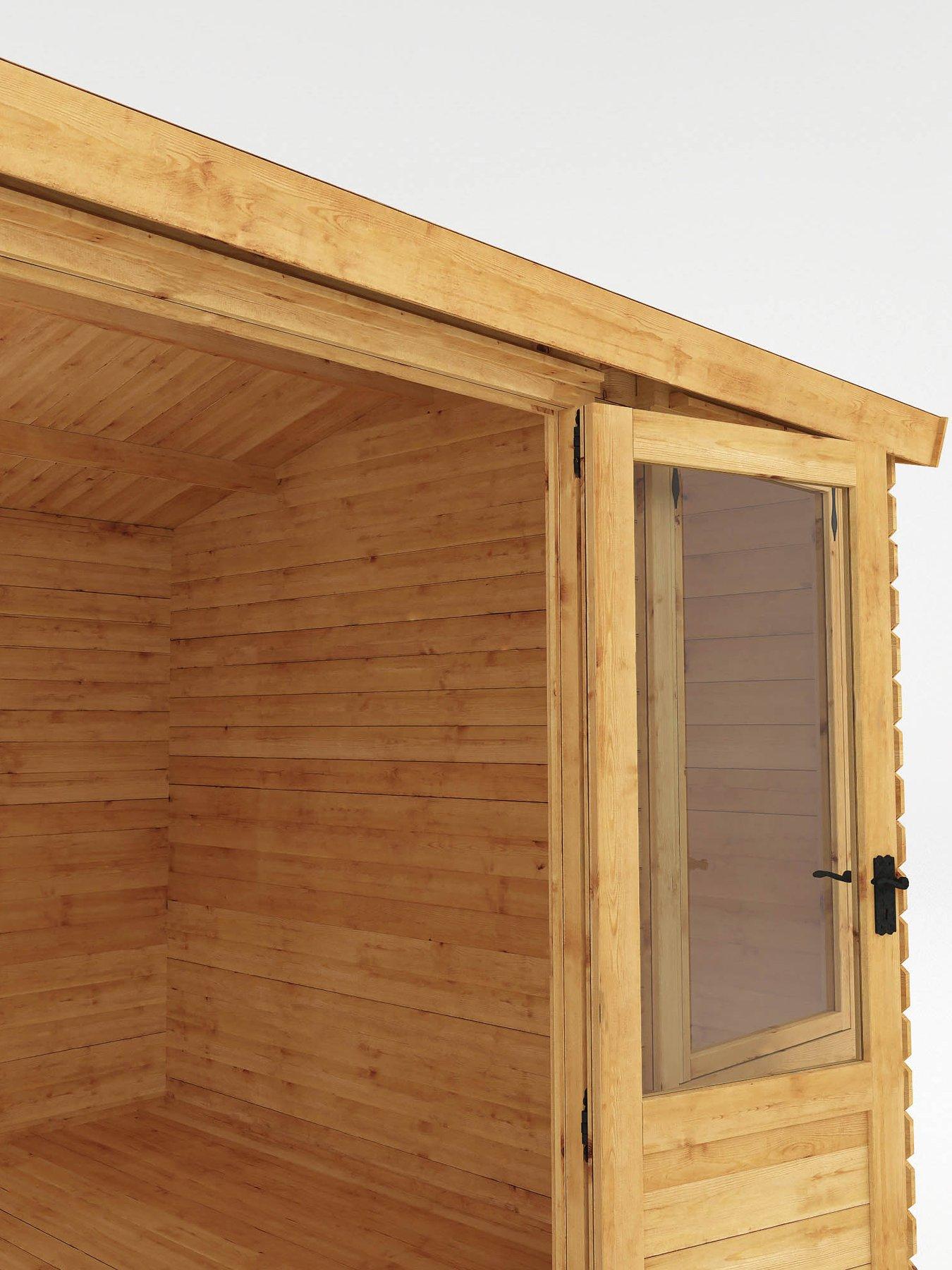  image of mercia-4m-x-3m-reverse-apex-log-cabin-19mm-pefc-certified