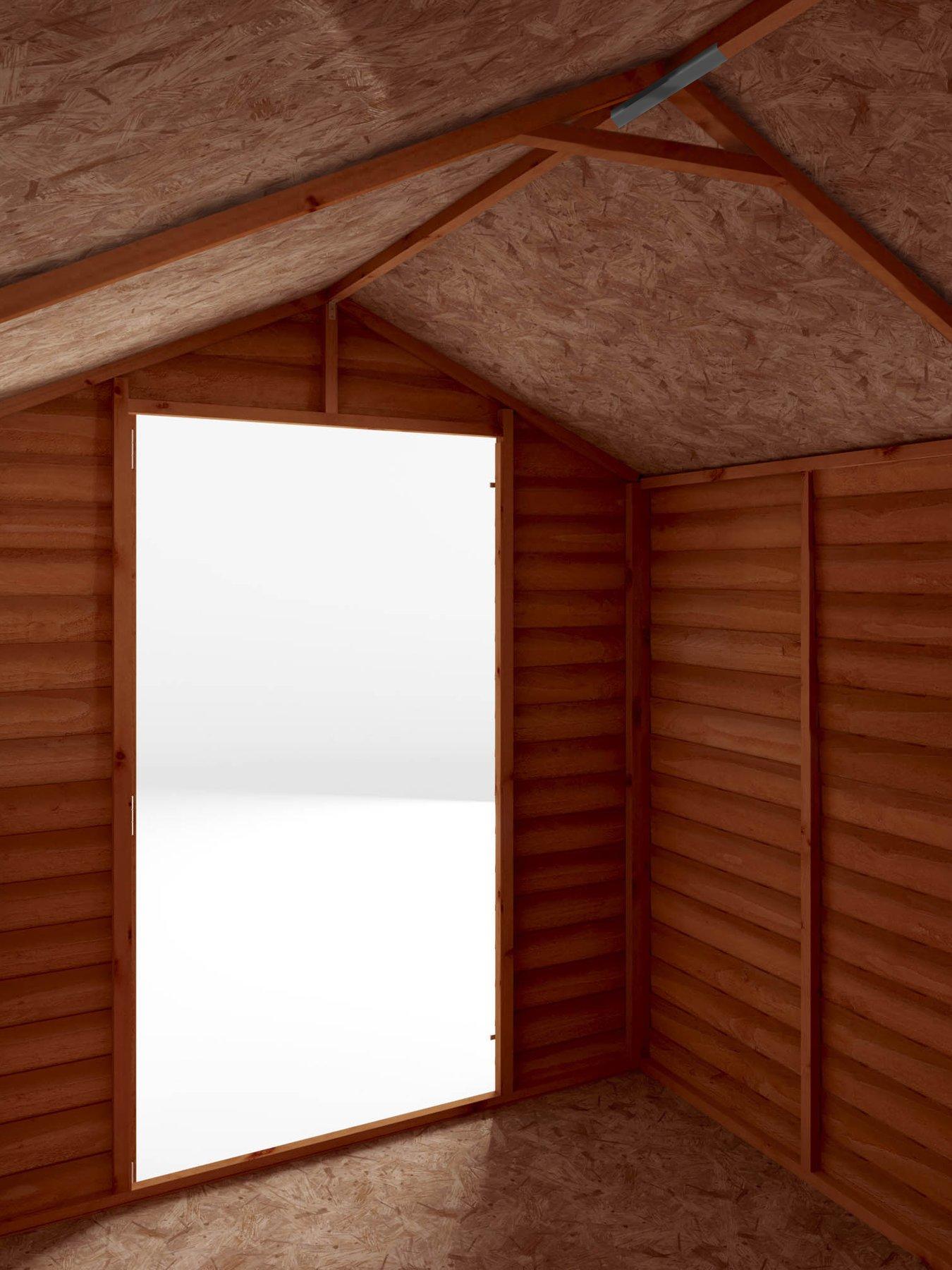 Image 3 of 6 of MERCIA 8 x 6ft Great Value Windowless Overlap Apex&nbsp;Shed - FSC&reg; Certified