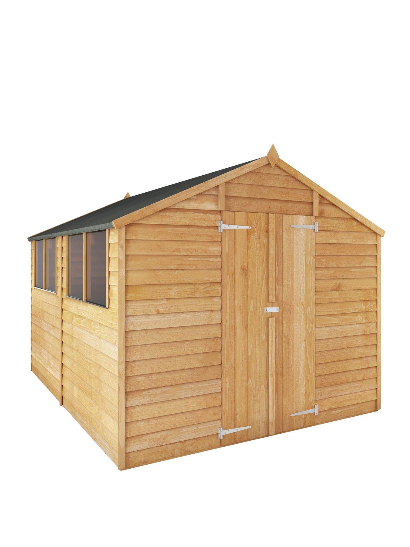 Image 2 of 6 of MERCIA 10 x 8ft Overlap Apex Shed - FSC&reg; Certified