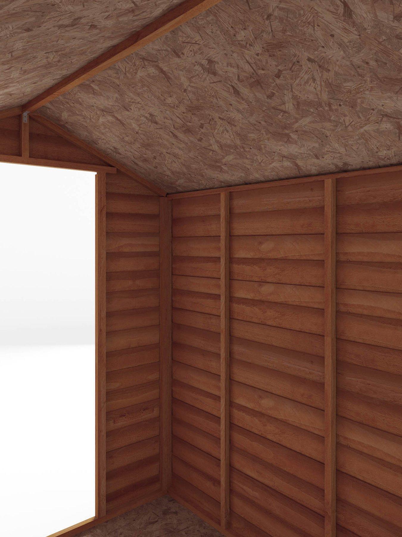 Image 3 of 6 of MERCIA 7 x&nbsp;5ft Windowless Overlap Apex Shed - FSC&reg; Certified