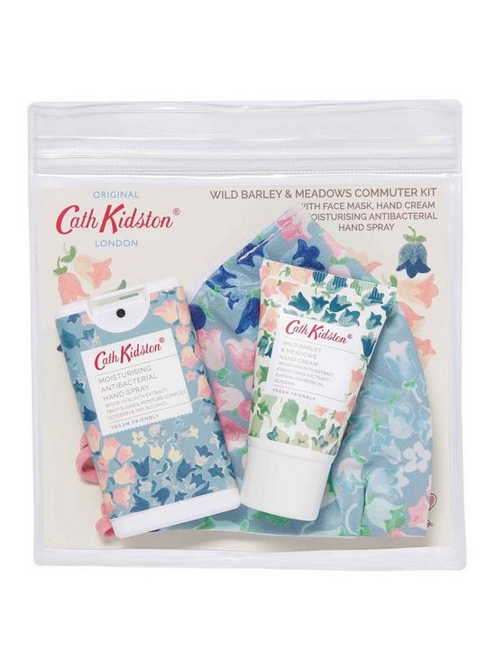front image of cath-kidston-bluebells-commuter-kit