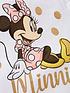  image of minnie-mouse-girls-minnie-mouse-glitter-frill-pyjamas-white