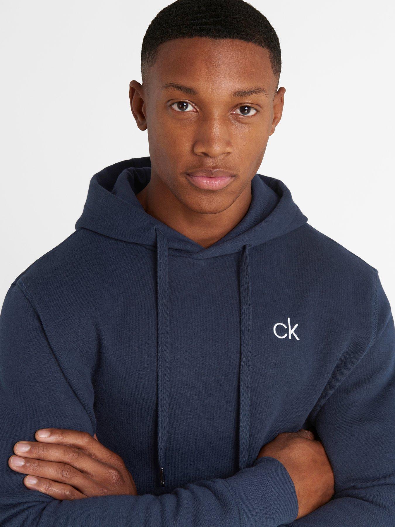 Calvin klein hoodie navy hotsell