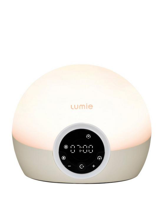 front image of lumie-bodyclock-spark-100-wake-up-light