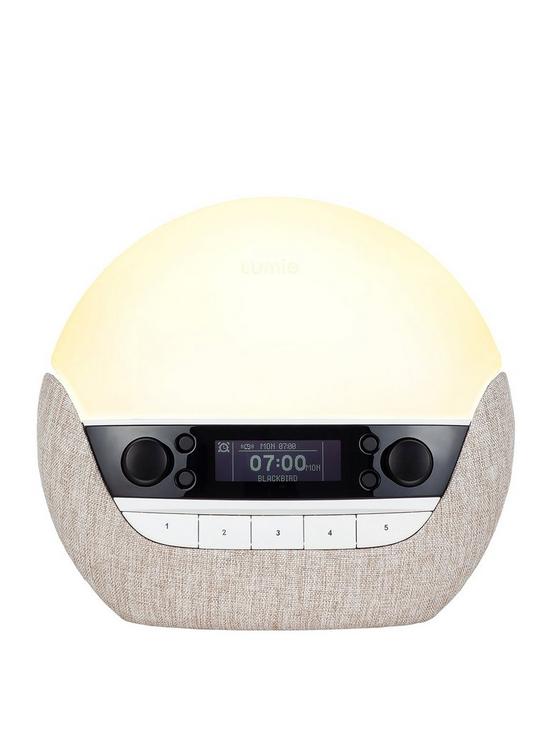 front image of lumie-bodyclock-luxe-700fm-wake-up-light