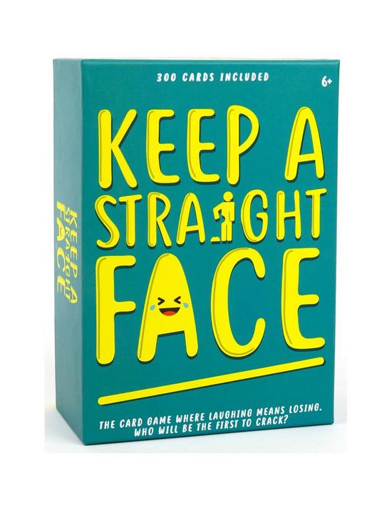 front image of keep-a-straight-face-game