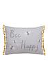  image of catherine-lansfield-bee-happy-cushion
