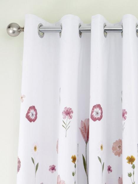 catherine-lansfield-wild-flowers-eyelet-curtains