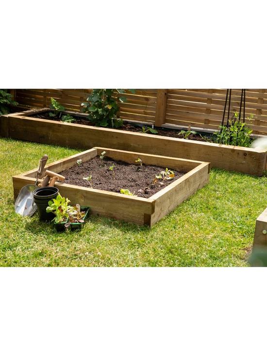 front image of forest-caledonian-compact-raised-bed-90-x-90cm-home-delivery