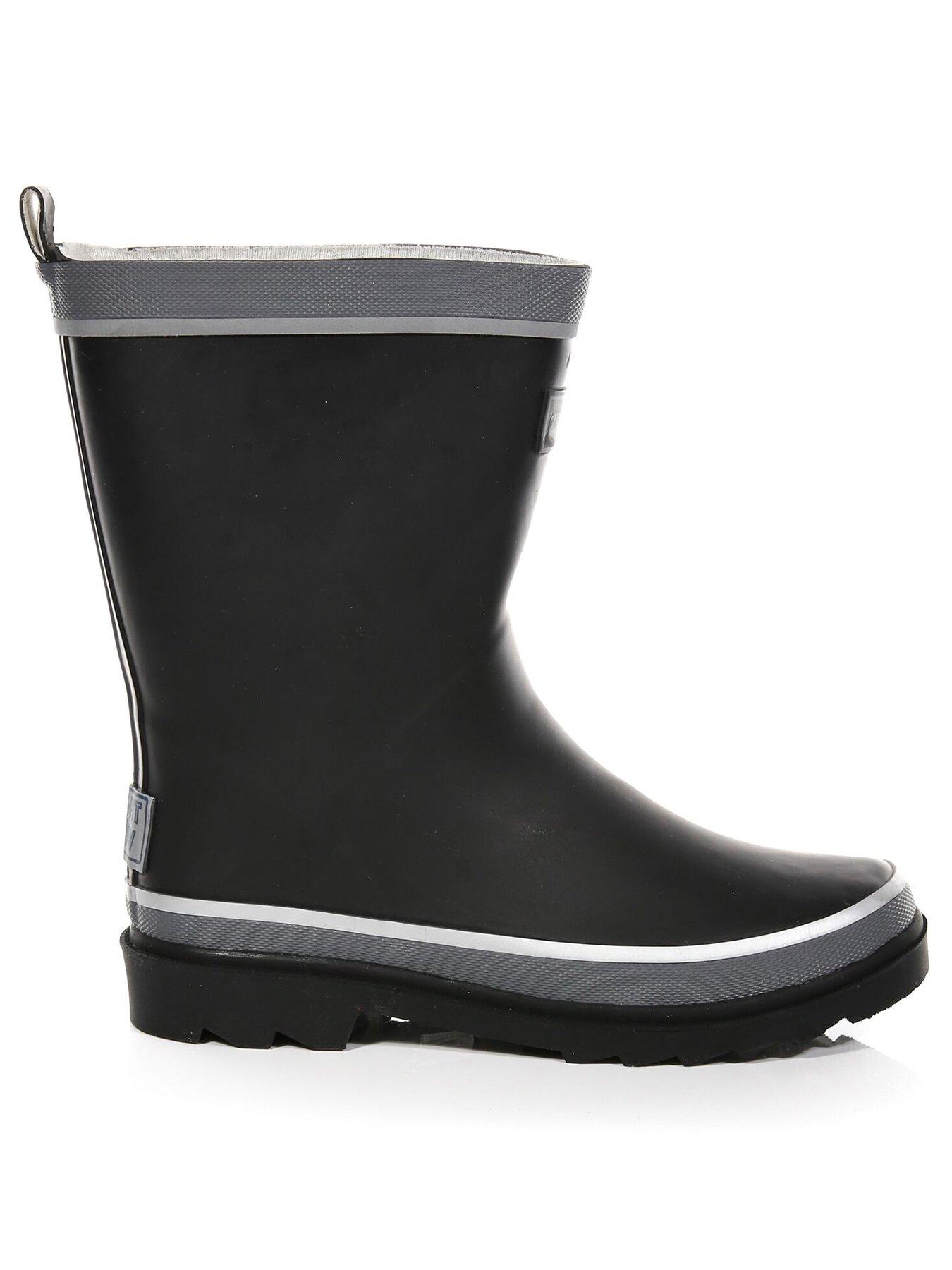  image of regatta-junior-foxfire-wellies-black