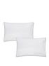  image of bianca-fine-linens-organic-cotton-200-thread-count-pillowcase-pair-in-chalk-white