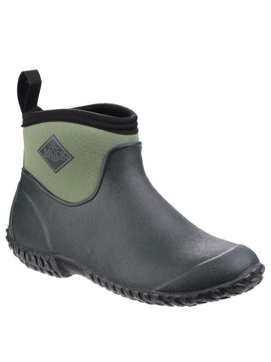 front image of muck-boots-muckster-ii-ankle-wellington-boots--nbspgreen