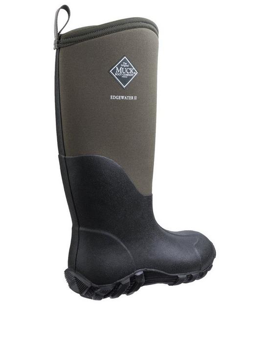 stillFront image of muck-boots-edgewater-ii-tall-wellington-boots-blackgreen