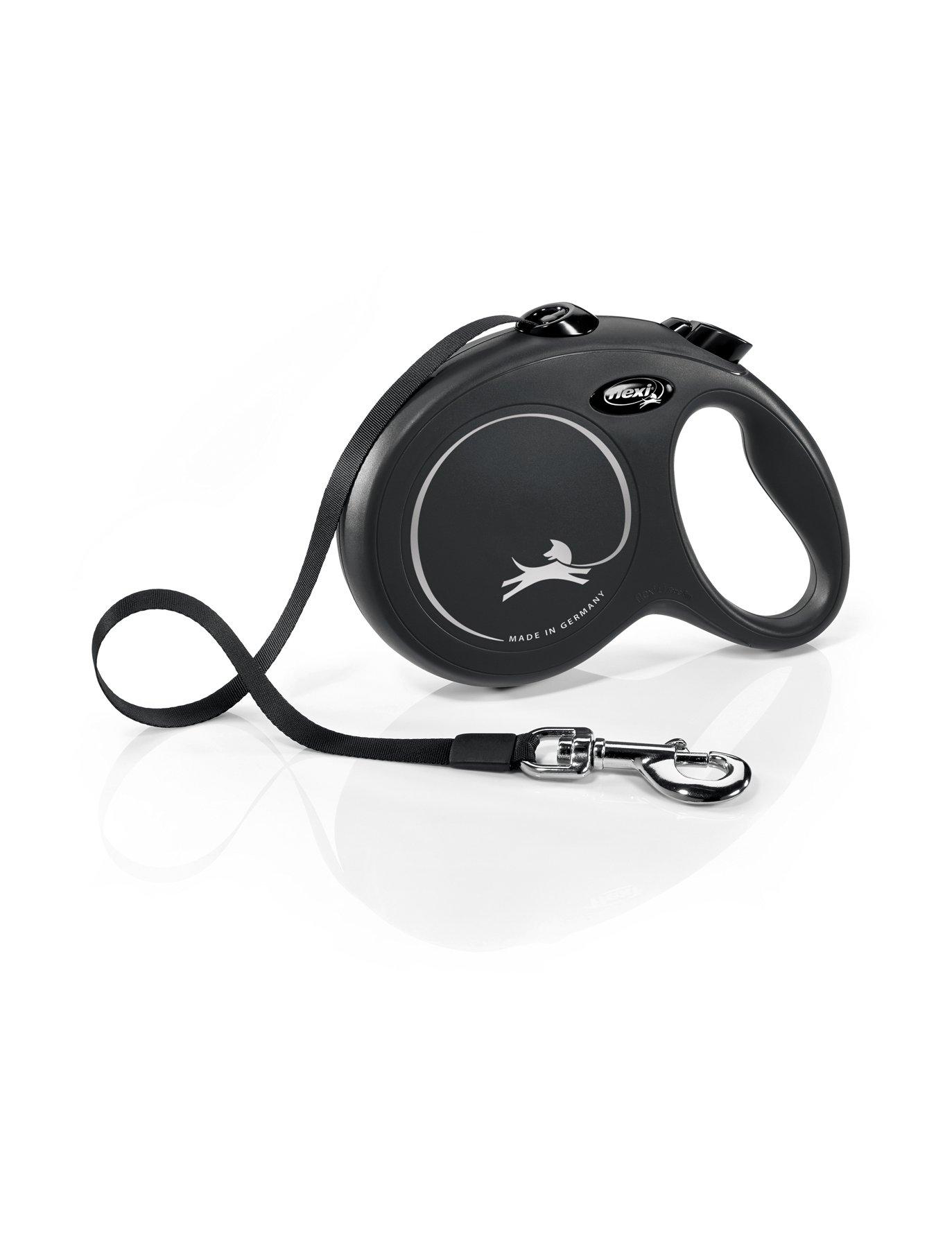 Image 2 of 2 of Flexi Classic Black 5m Tape Dog Lead Large