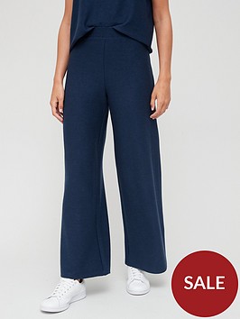 v-by-very-ribbed-wide-leg-co-ord-pant-navy