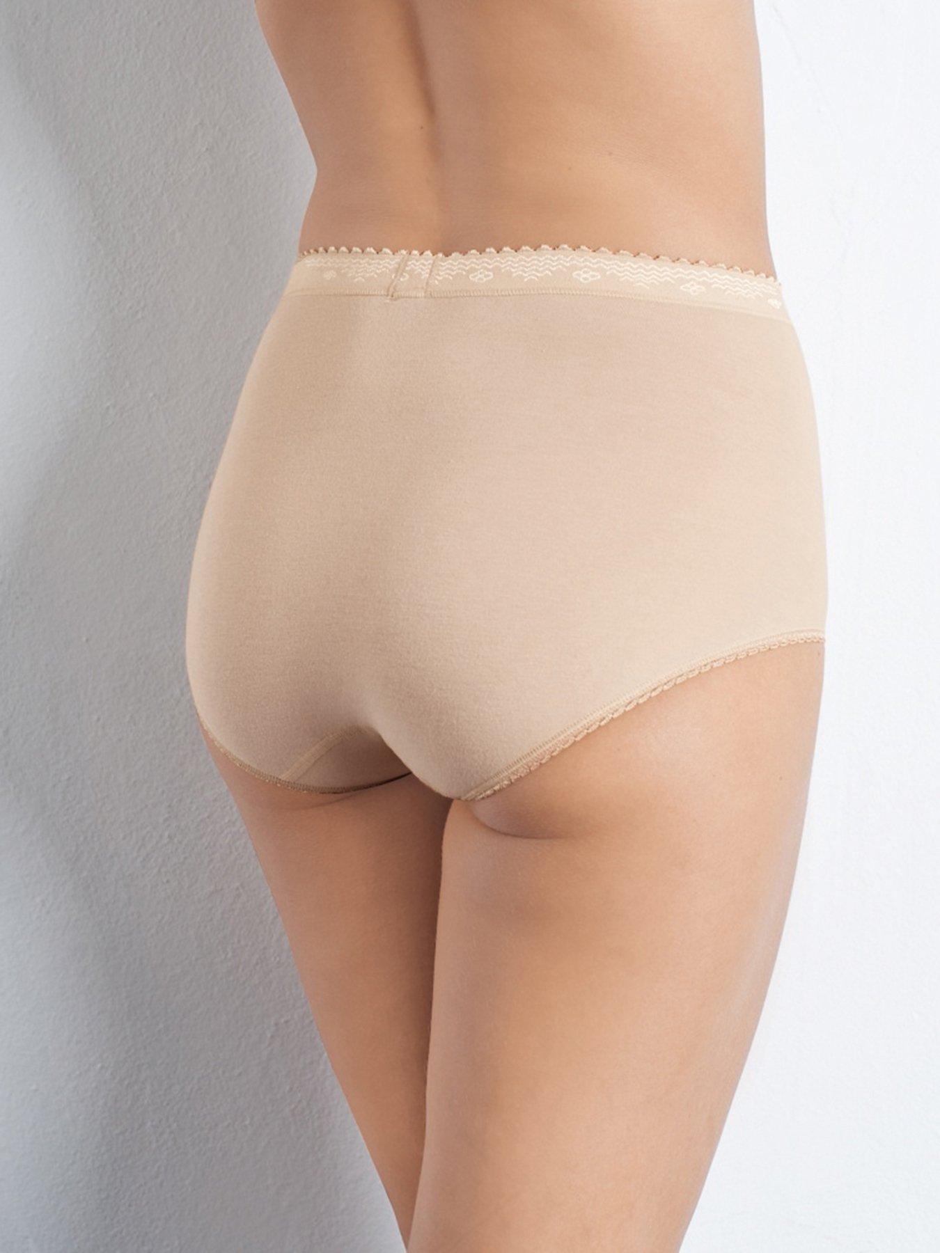 Image 3 of 4 of Sloggi 2 Pack Control Maxi Brief - Skin