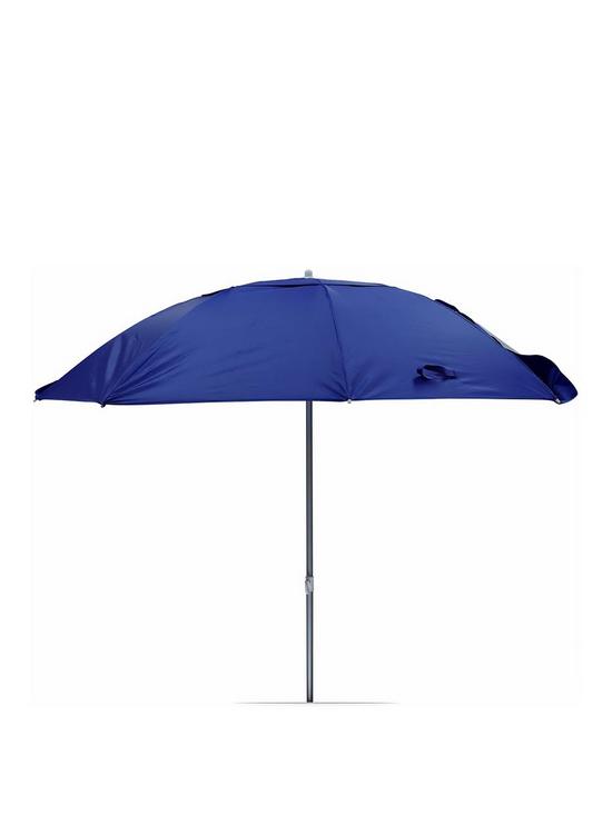 front image of streetwize-accessories-folding-beach-umbrellaground-shade