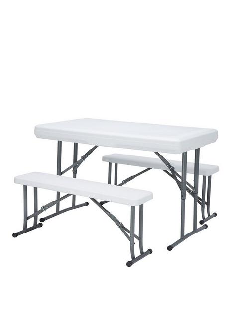 streetwize-folding-picnic-table-amp-bench-set