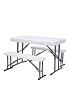  image of streetwize-accessories-folding-picnic-table-amp-bench-set