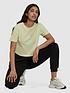 image of adidas-originals-tennis-luxe-cropped-tee-yellow
